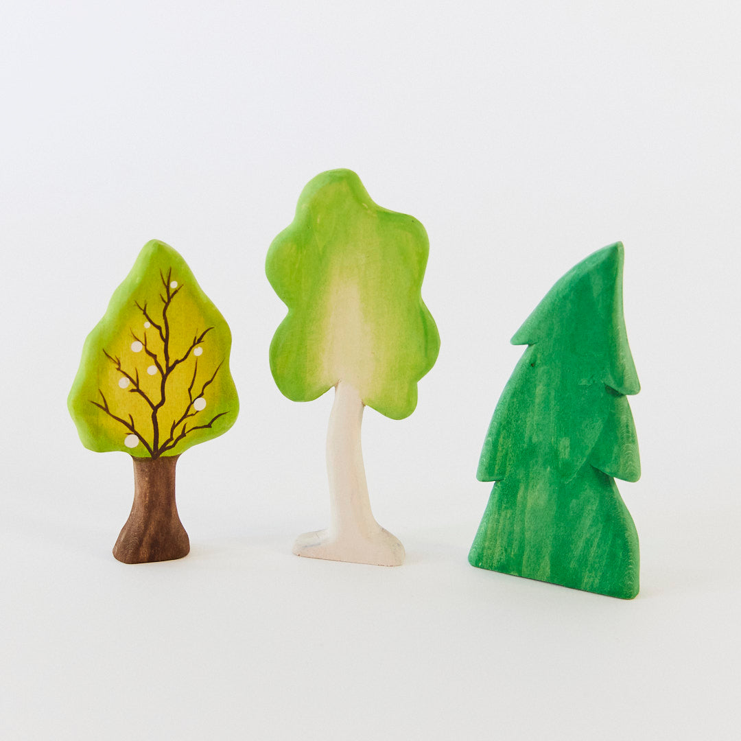 Sarah's Silks Wooden Trees Set of 3