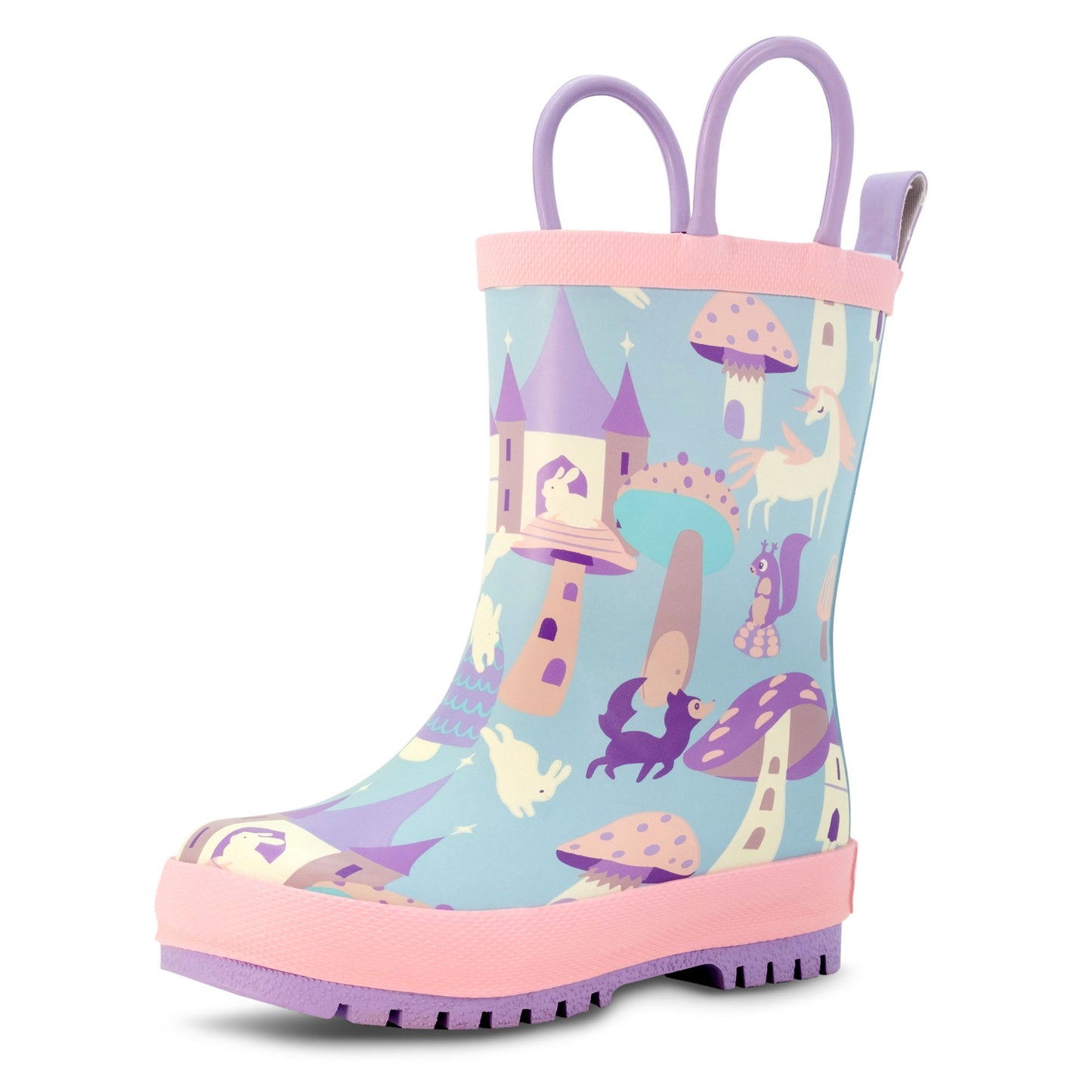 Kids Rubber Rain Boots - Enchanted
