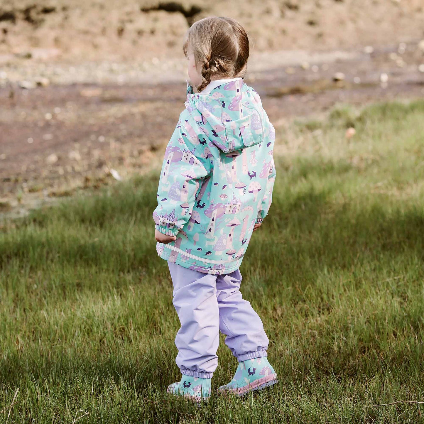Kids Rubber Rain Boots - Enchanted