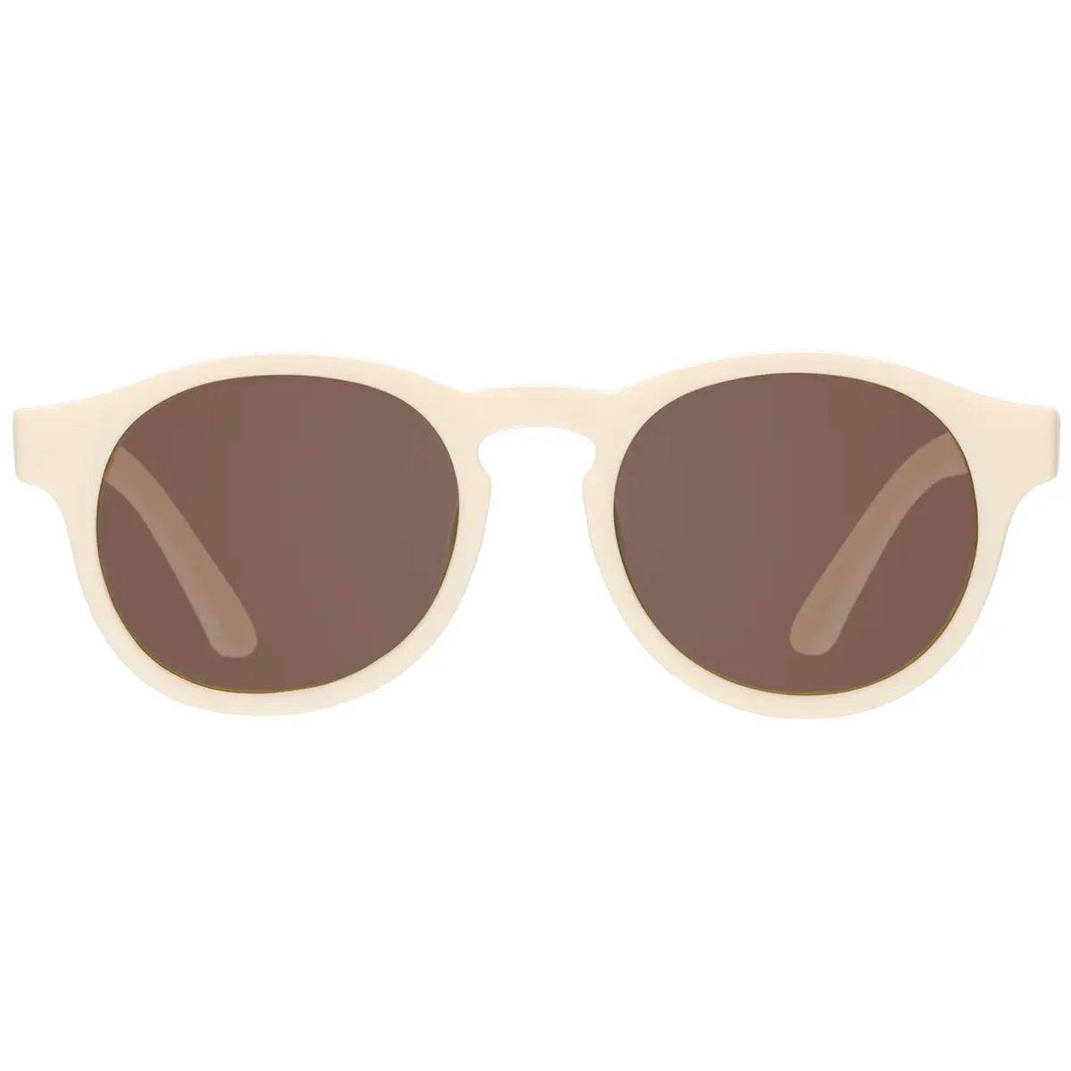 Keyhole Sunglasses with Amber Lens