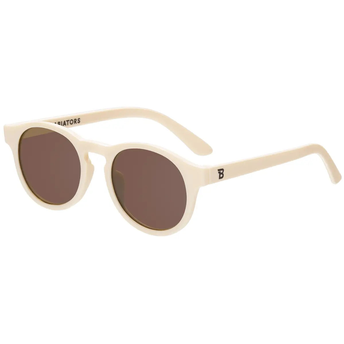 Keyhole Sunglasses with Amber Lens