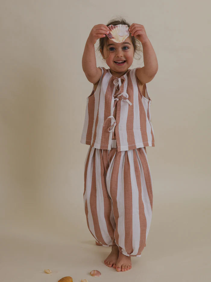 Sienna Stripes Resort Top