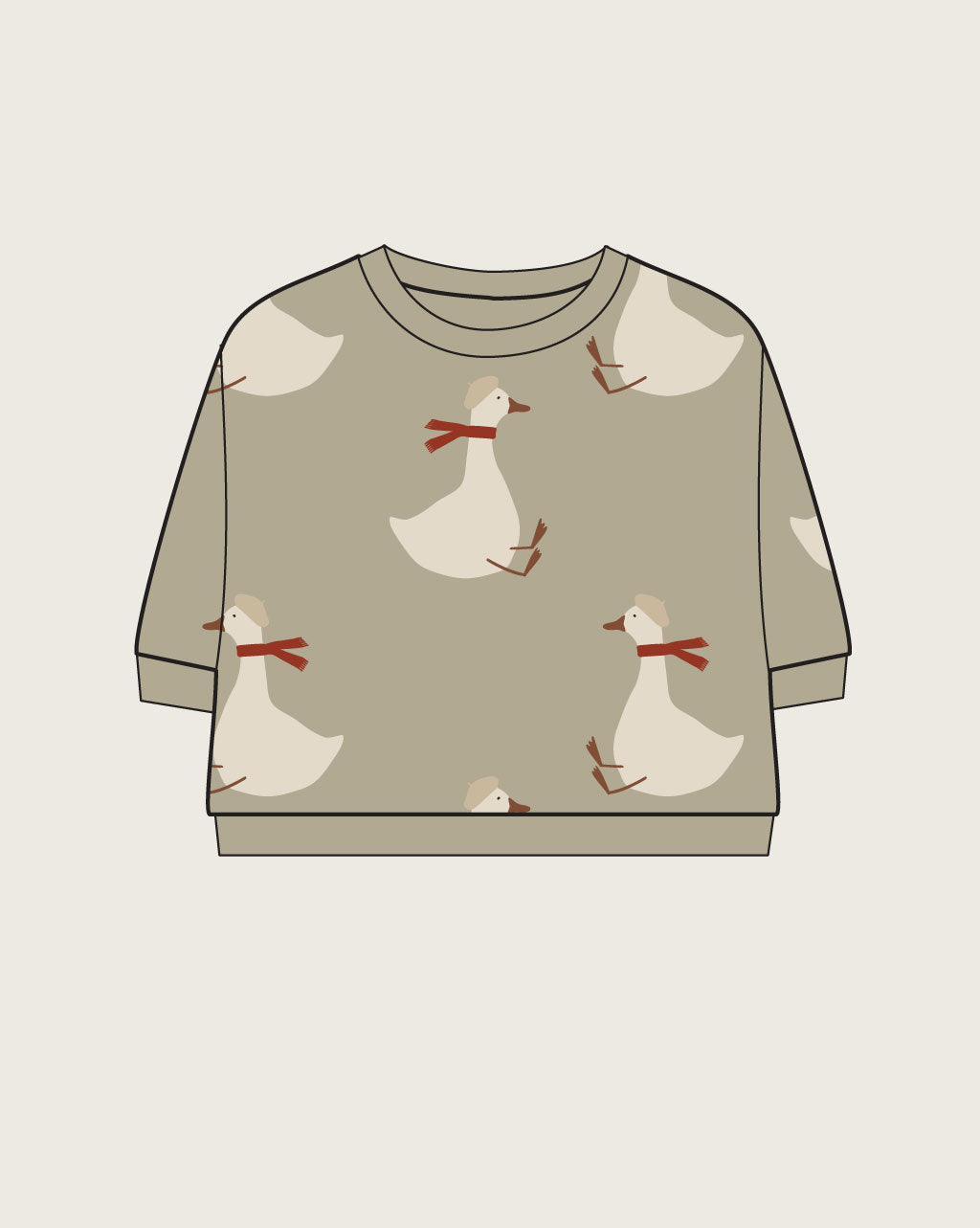 Christmas Goose Sweatshirt