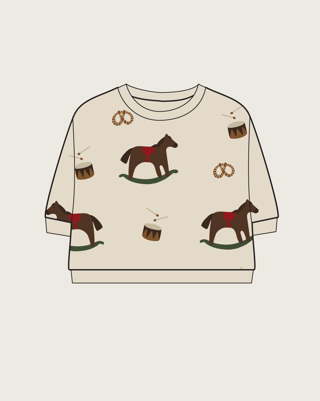 Rockinghorse Parade Sweatshirt