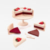 Cake on a stand / Chocolate
