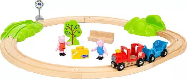 BRIO World - Peppa Pig Train Set