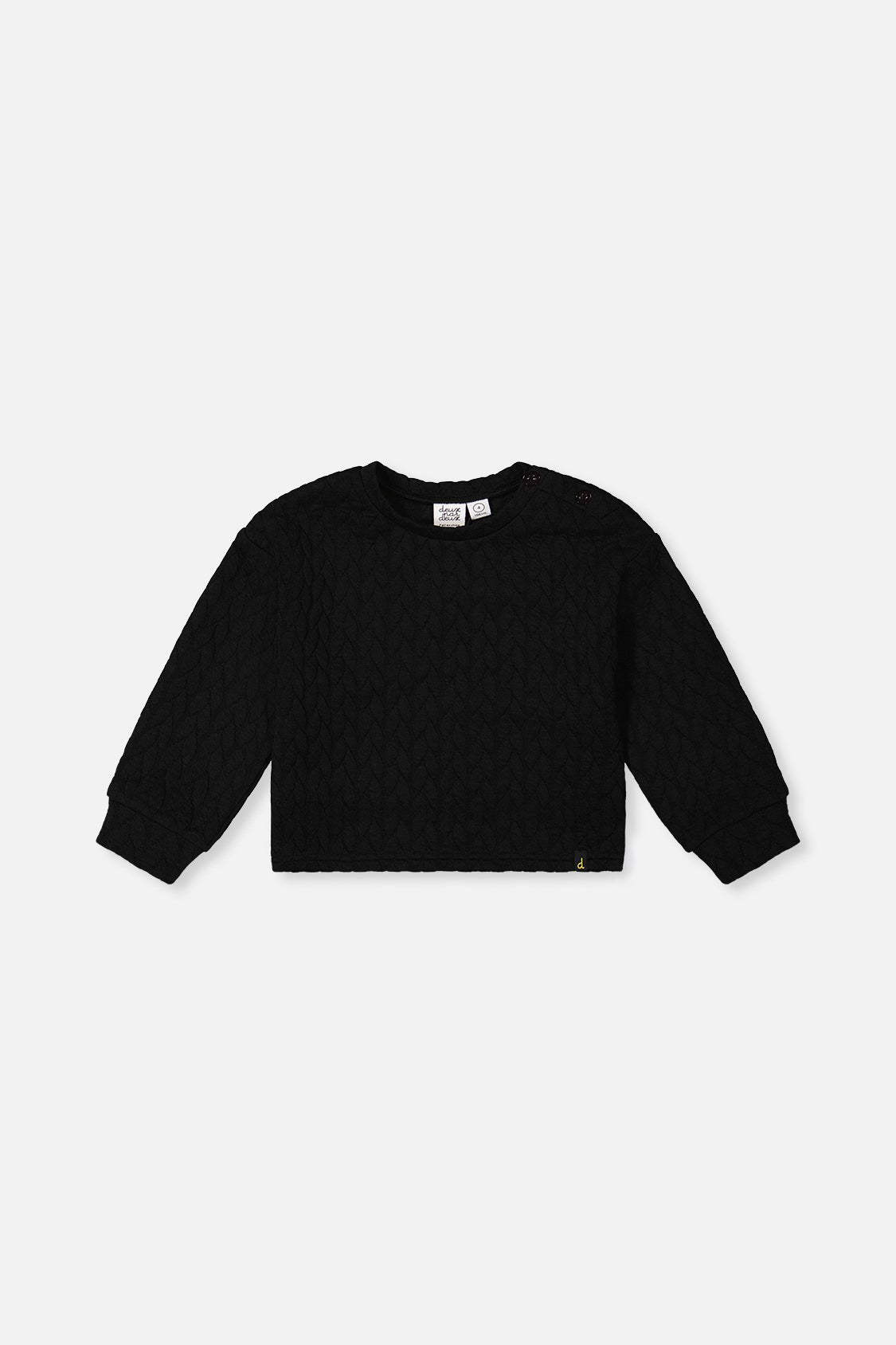 Diamond Jacquard Sweatshirt