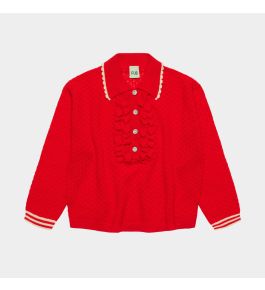 FUB Frill Polo, classic red