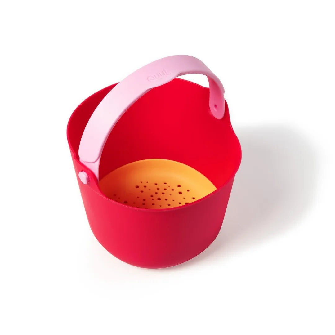 Bucki Spill-Proof Bucket – Kids Sieve Bucket for Beach
