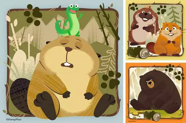 Mabel’s Adventures – 3 × 49 Pieces puzzle detail
