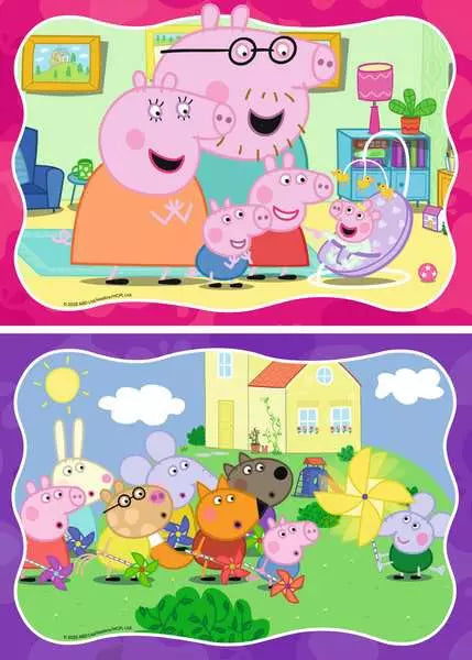 Peppa Pig: New Adventures – 2 × 24 Pieces puzzle detail