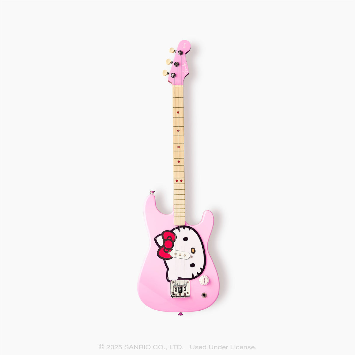 Fender × Loog Hello Kitty Stratocaster