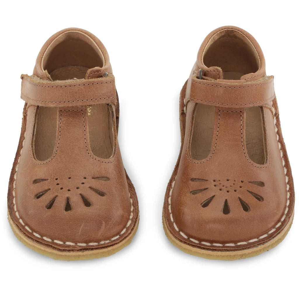 Chou Sandal leather - cognac
