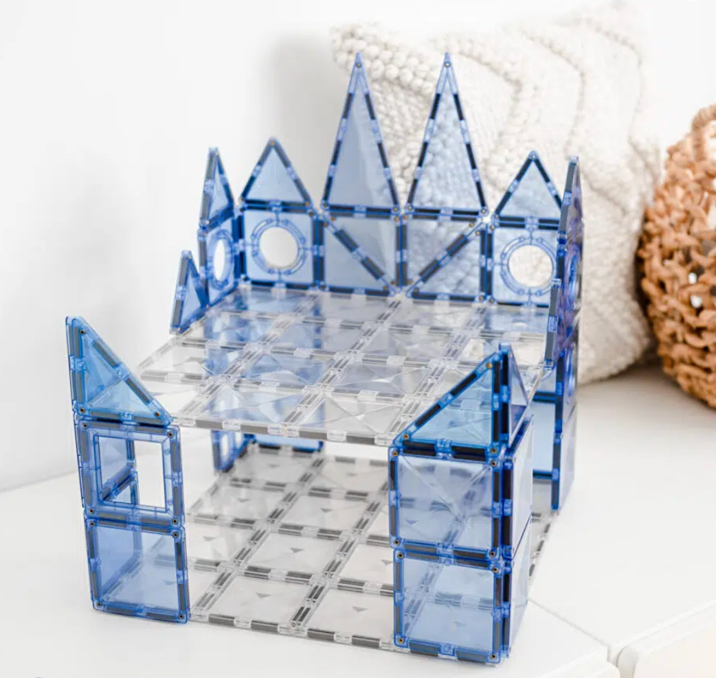 Connetix - 2 Piece Clear Base Plate Pack