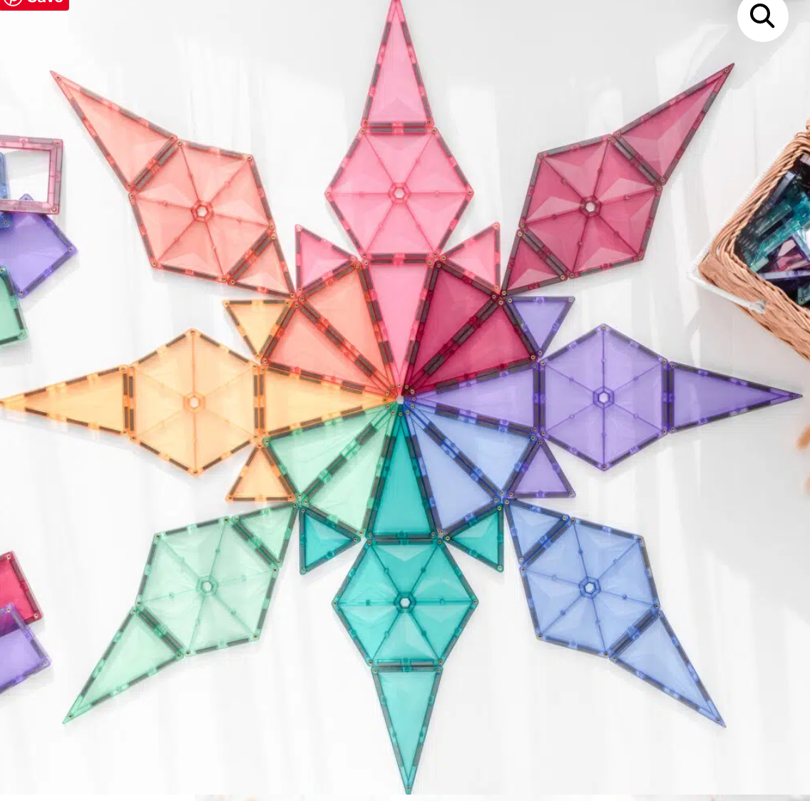 Connetix - 40 Pc Pastel Geometry