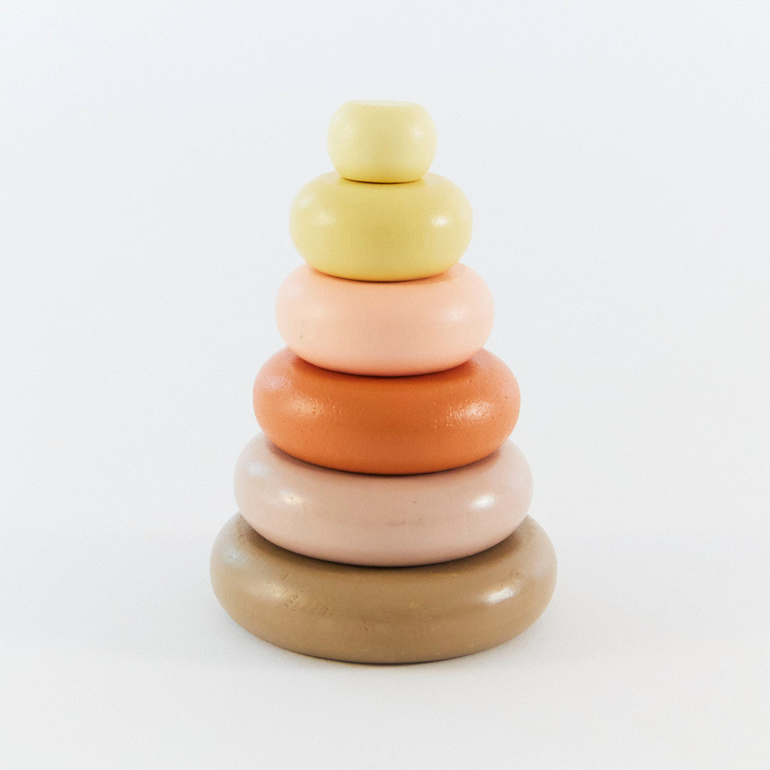 Sarah's Silks Wooden Desert Stacker