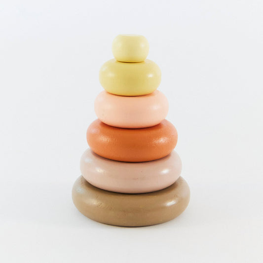 Sarah's Silks Wooden Desert Stacker