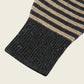 Charcoal Stripes Wool Salopettes