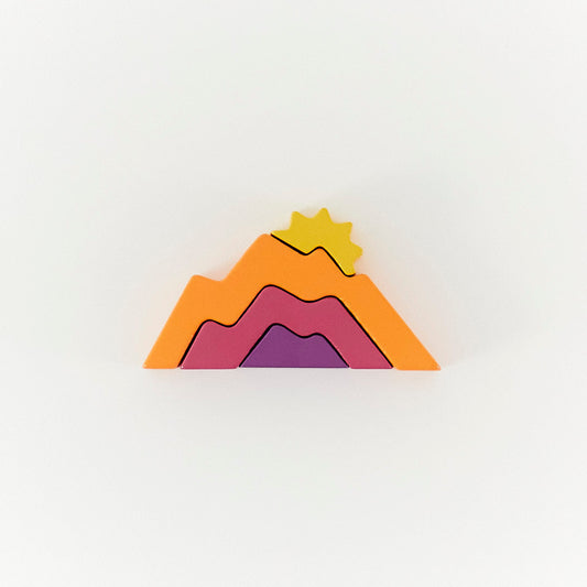 Sarah's Silks Wooden Desert Mountain