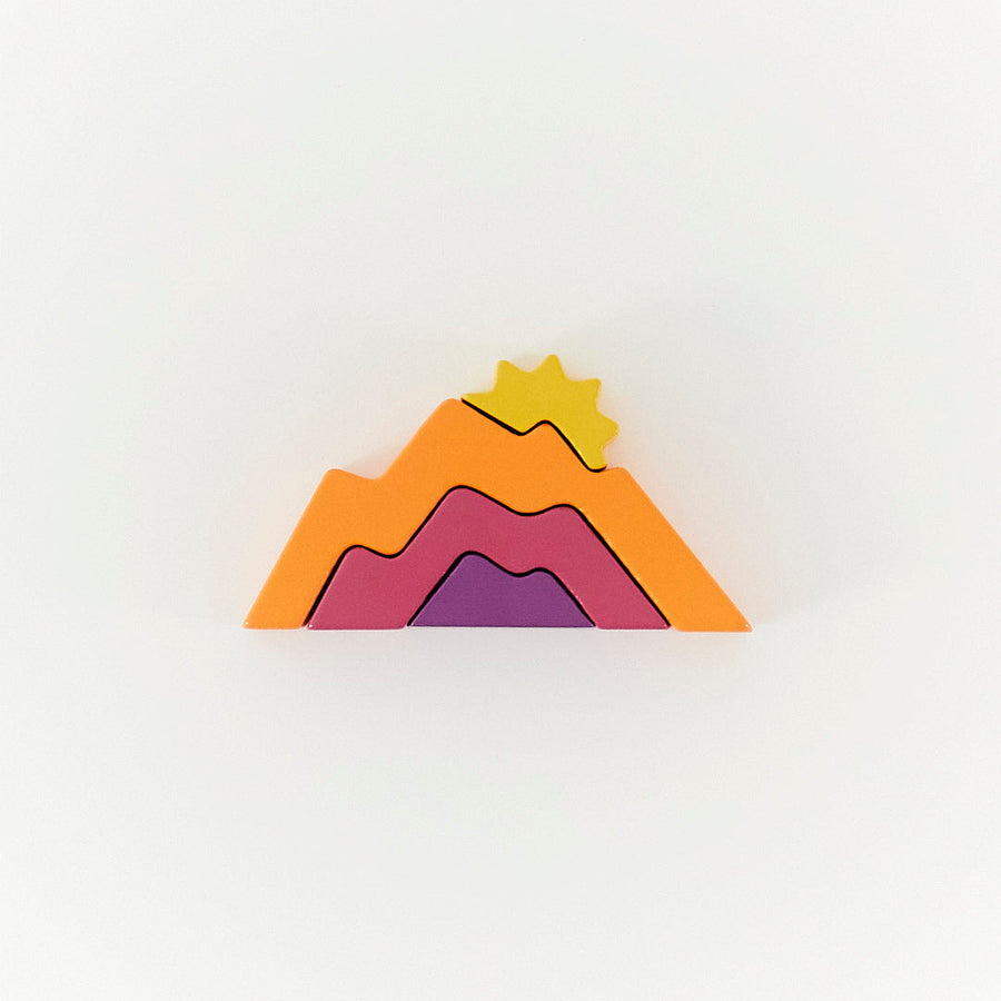 Sarah's Silks Wooden Desert Mountain