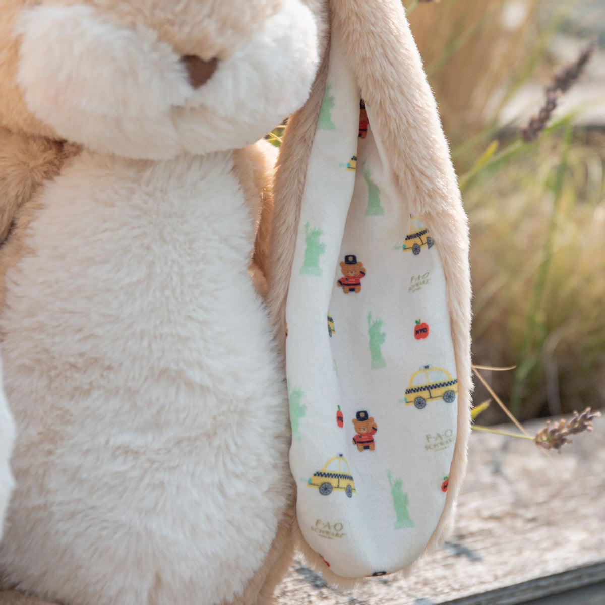 Big Apple NYC - FAO Schwarz Sweet 16" Floppy Nibble Bunny