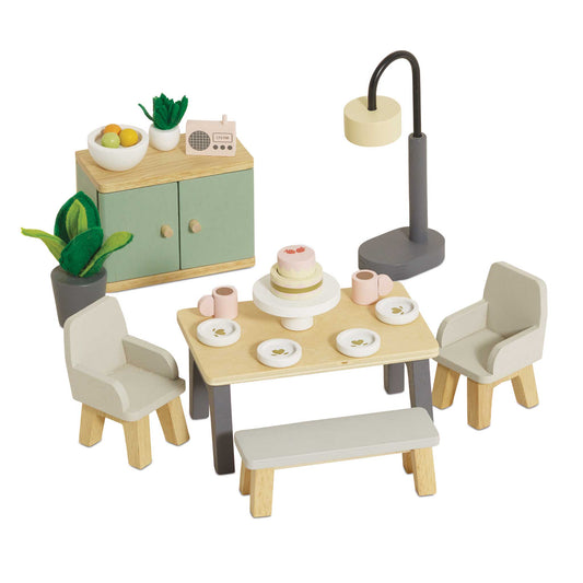 Dolls House Dining Room Furniture Set – Le Toy Van