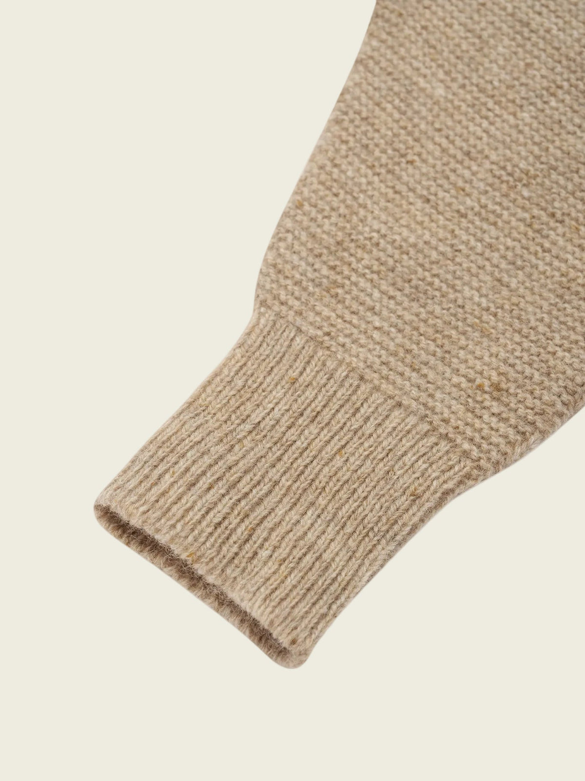 Oatmeal Wool Salopettes