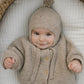 Oatmeal Wool Cardigan