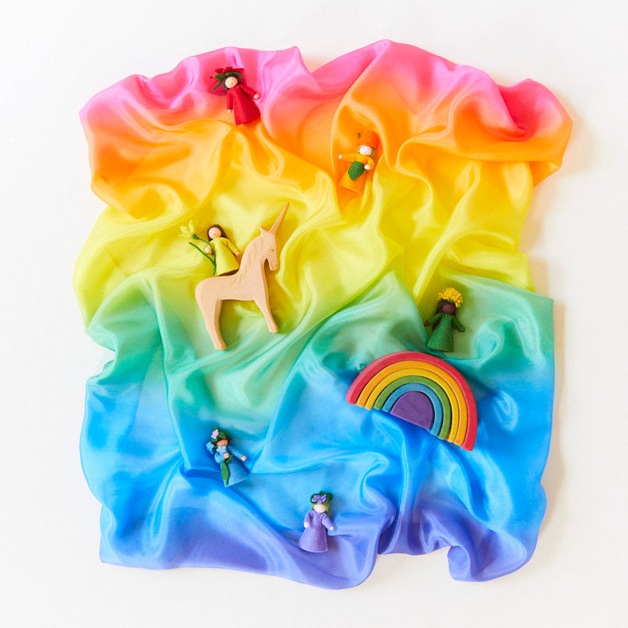 Sarah's Silks Rainbow Playsilk