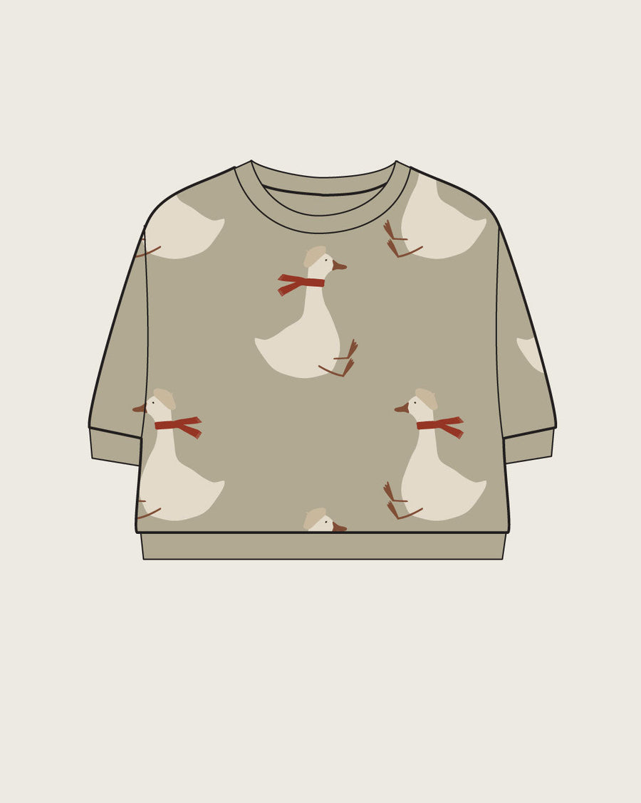 Christmas Goose Sweatshirt