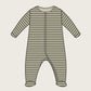 Fern Stripes Zip Sleepsuit