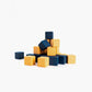 Wooden blocks set / Ukrainian flag