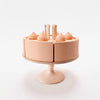 Cake on a stand / Pink