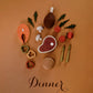 Wooden Play Food Set | Dinner
