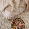 Wooden blocks set / Multi-coloured