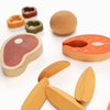 Wooden Play Food Set | Dinner