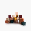 Wooden blocks set / Multi-coloured