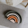 Wooden Rainbow toy / Grass