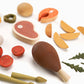 Wooden Play Food Set | Dinner