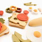 Wooden Play Food Set | Vegetarian Breakfast