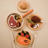 Wooden Play Food Set | Dinner