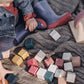 Wooden blocks set / Multi-coloured