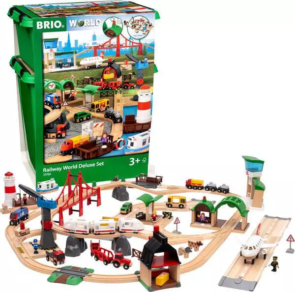 BRIO World - Railway World Deluxe Set