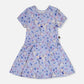 Printed Short Sleeve Dress