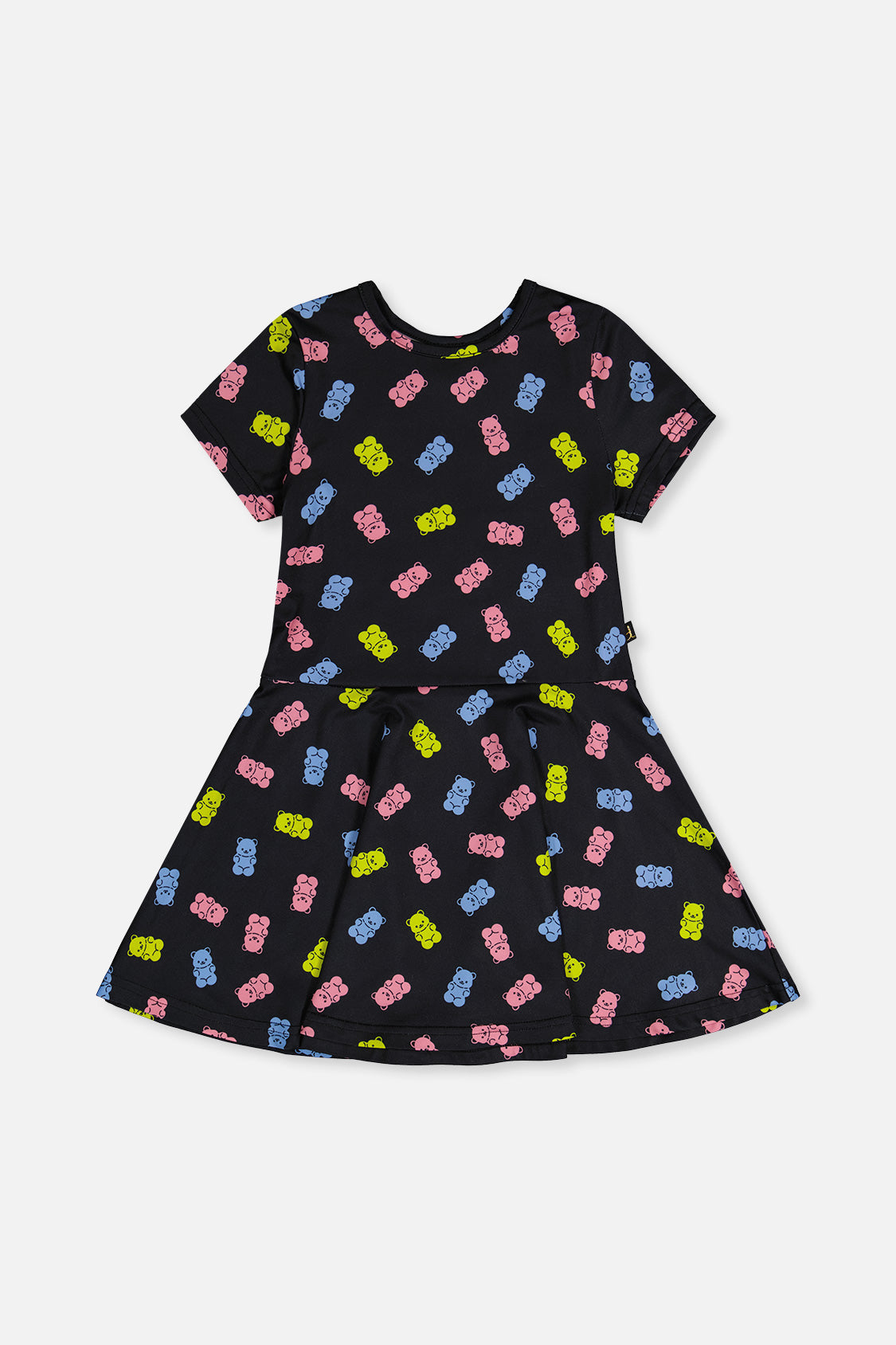 Printed Short Sleeve Dress