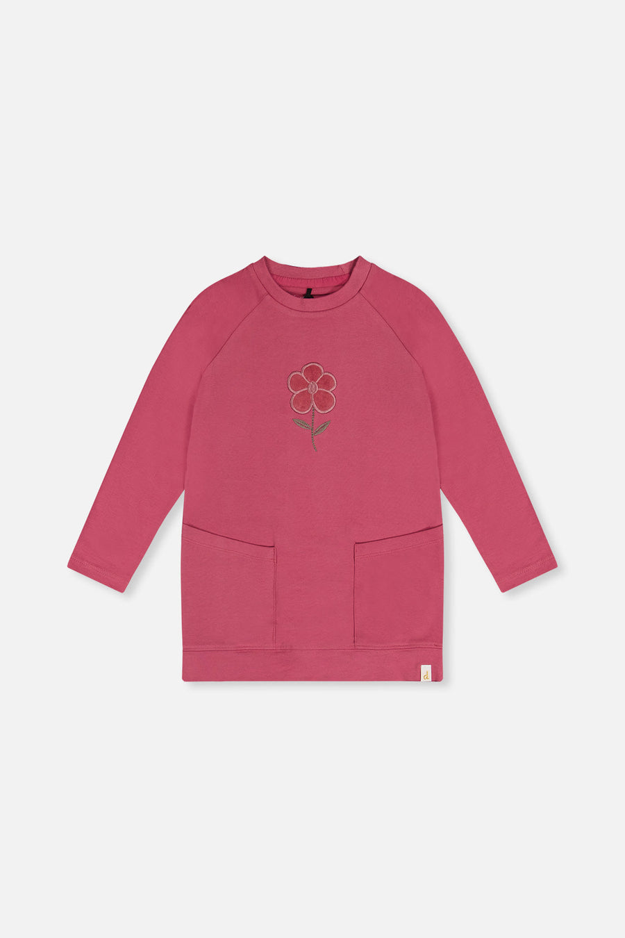 Organic Cotton Flower Applique Tunic