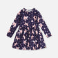 Printed Long Sleeve Dress