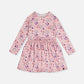 Printed Long Sleeve Dress