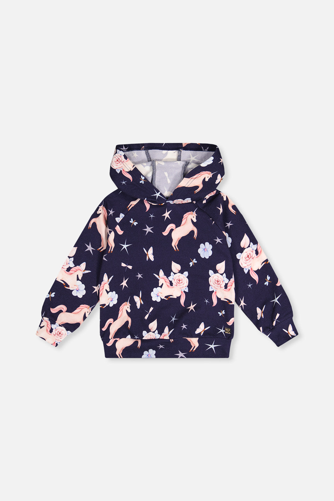 Printed Fleece Hoodie