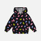 Printed Fleece Hoodie